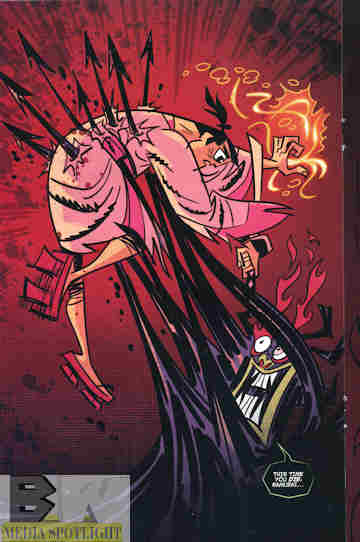 Don't worry folks. It's a comic so he'll get better.