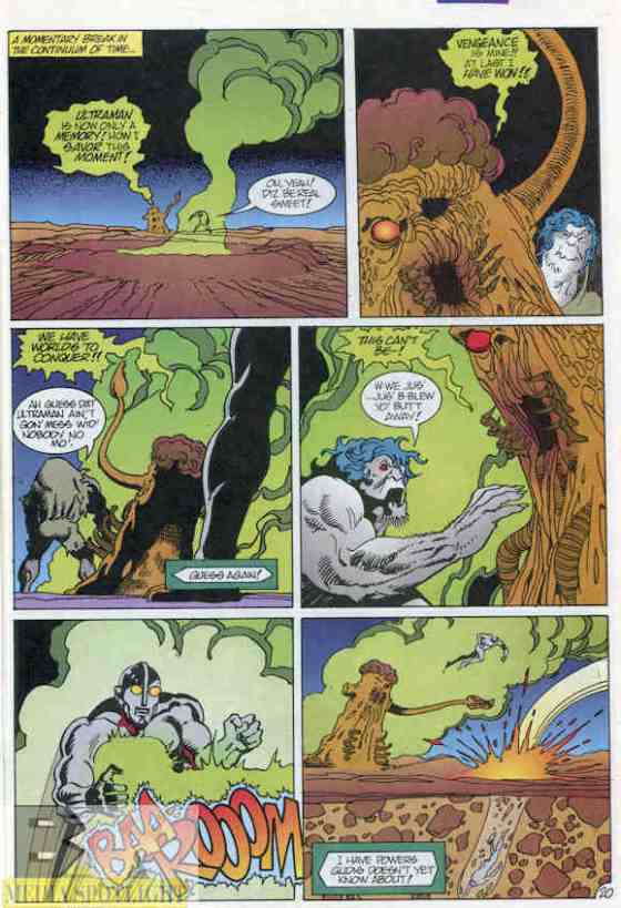 "Or rather I have powers the show never had an the comic writer just pulled out of nowhere."