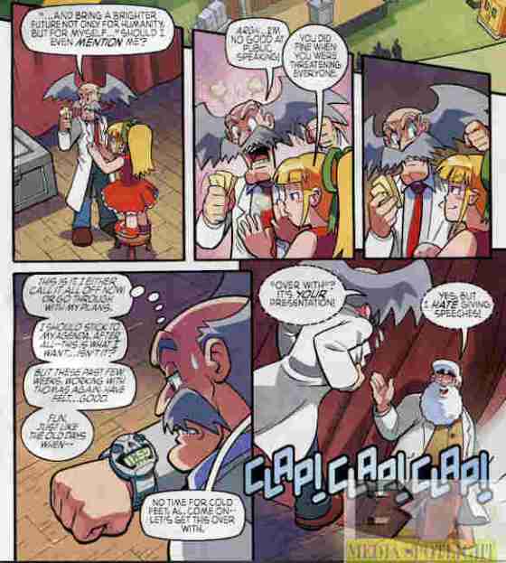 Mega Man #36 Best Scene