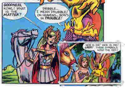Guess which is which one she's in Adora form and which is She-Ra.