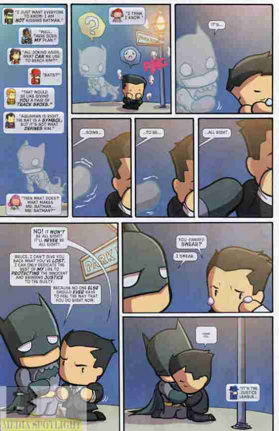 Something Batman's wanted to do for a long time.