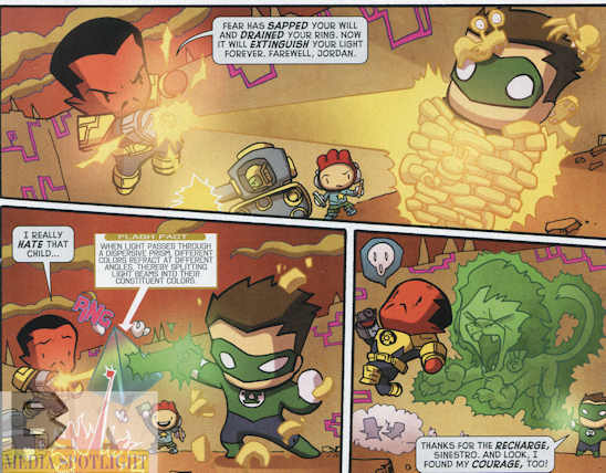 Hal needs a kid with a magic notebook to keep from being knocked out. That's our Hal.