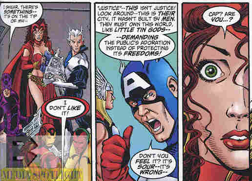 JLA-Avengers #1 Captain Judgemental