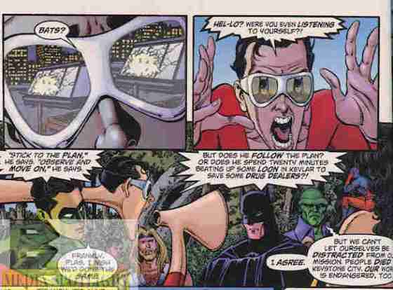 I agree with Plastic Man, but we all want to see that fight, right?