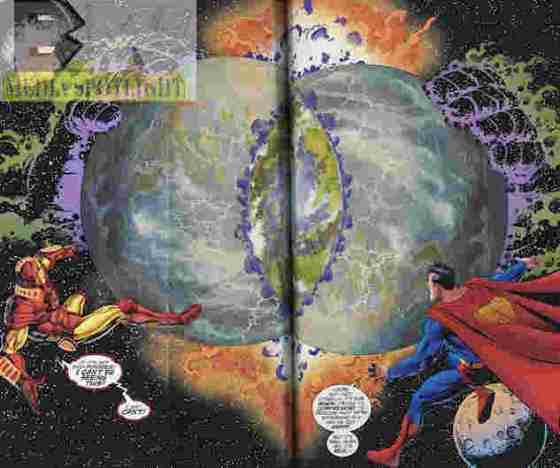 JLA-Avengers #3 merge