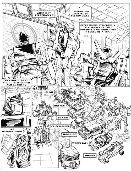 Transformers Diversion sample