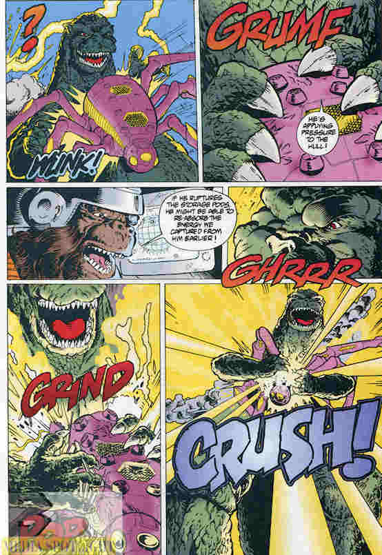 Aww, he just wanted to give it a hug.