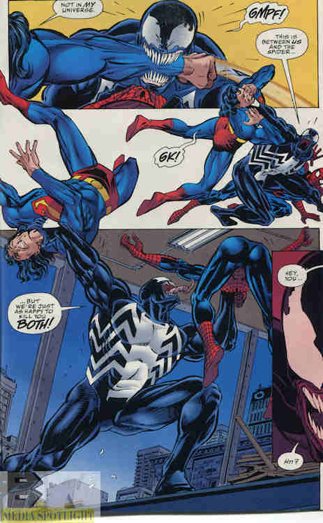 Superman is rather hard to eat.