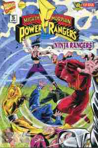 Power Rangers Ninja Rangers #5 flip