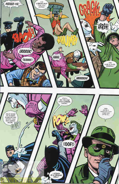 I just want to point out that this the first time I've seen a henchman of color connected to either TV show.