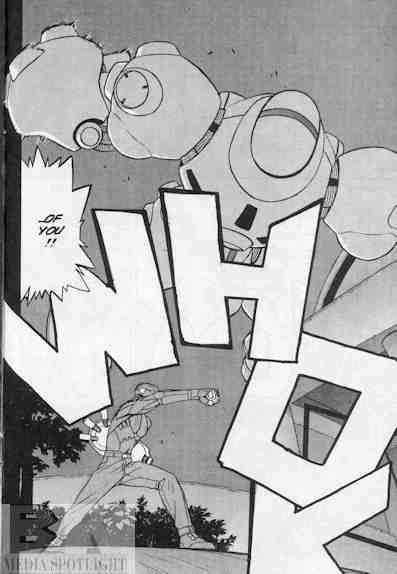 Instead of magic, this Donner flies by fist power. Namely Faust's.