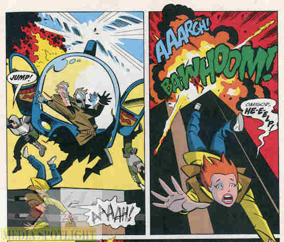 "And I forgot my bungie cord!"