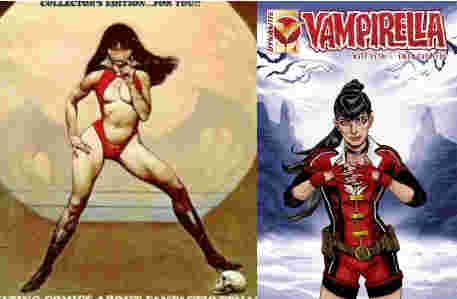 Vampirella then & now