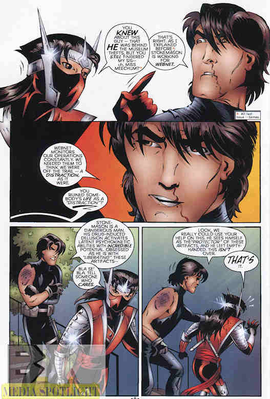 Hey Colin, apologizing would probably better for you right now in calming him down.