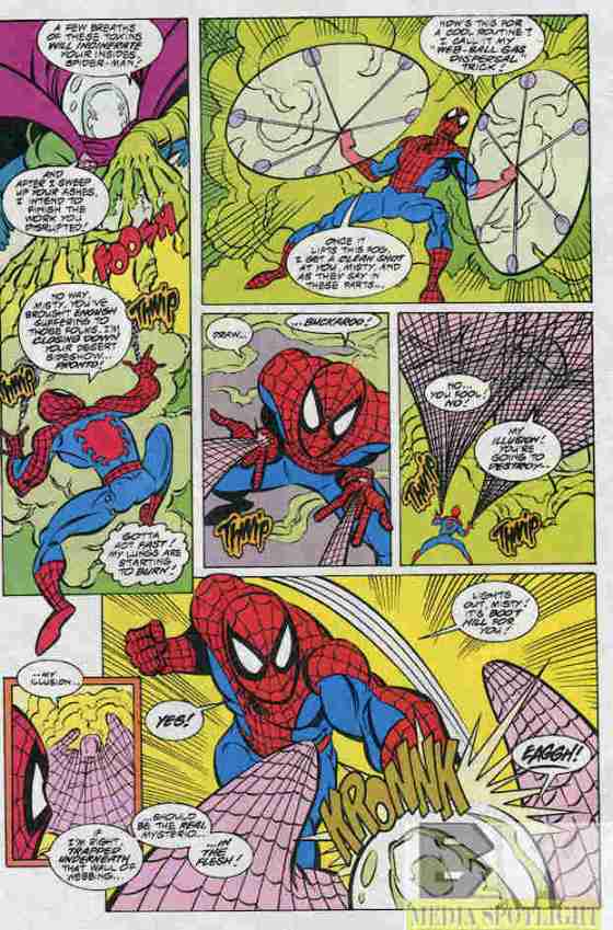 For extra money Peter hires himself out as a fan.