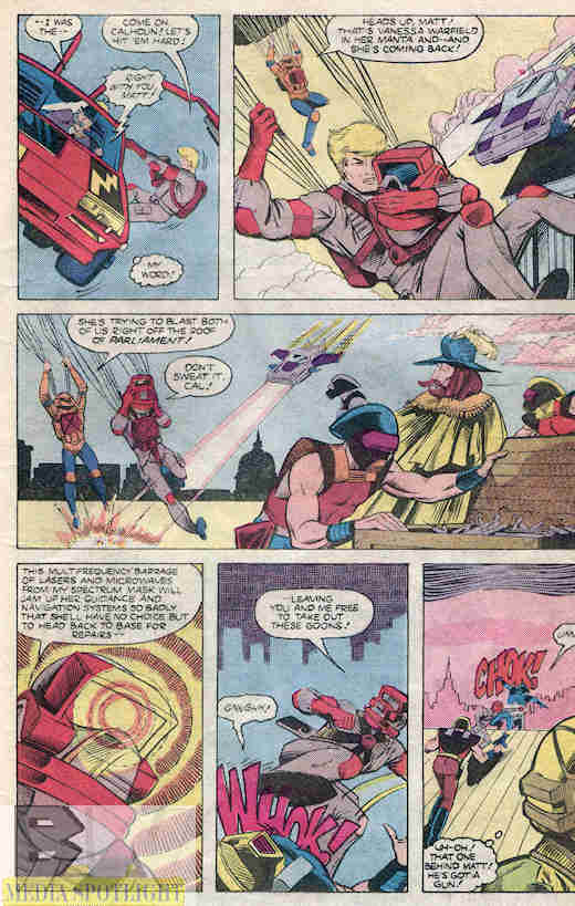 "And he has a 'kick me' sign".