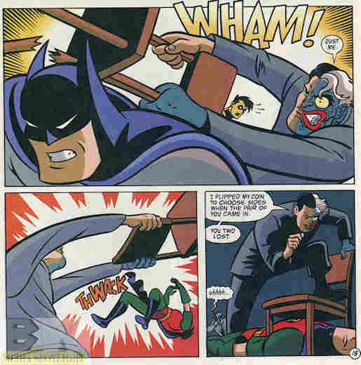 The coin apparently belonged to a pro wrestler at some point.