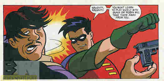 "Look at da preddy birdies. They want me to take a nap. Okay, preddy birdies."