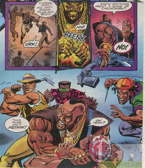 That's right, he isn't "nothing", he's Mr. T!