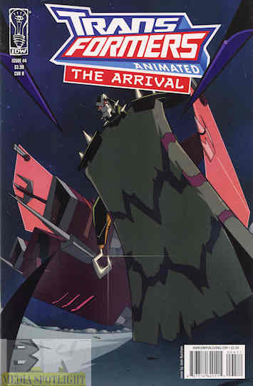 Yesterday's” Comic> Transformers Animated: The Arrival #4 | BW