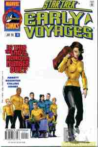 cover to issue 12 of Star Trek: Early Voyages