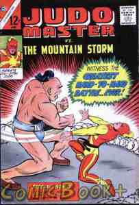 Judomaster fighting a sumo wrestler in a ring surrounded by barbed wire.