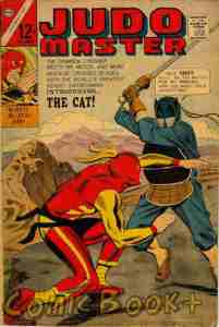 Martial arts hero Judomaster takes on kendo master The Cat.