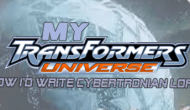 My Transformers Universe #3> The Classification&nbsp;Complex