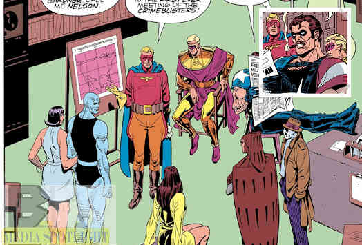 The failed attempt at creating a new Minutemen, from Watchmen #2